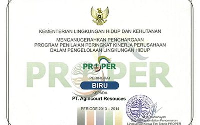 Blue PROPER Award 2014