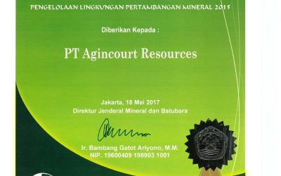 Safety and Environmental Management Award 2015