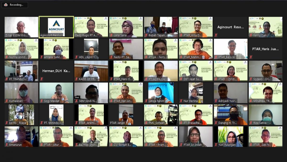 Foto Seminar Hari Lingkungan Hidup 2021 PTAR