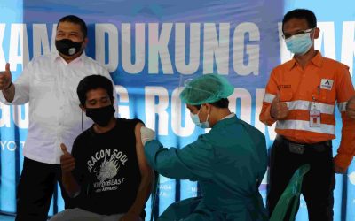 Martabe Gold Mine Holds the Second Phase of Mutual Cooperation Vaccination