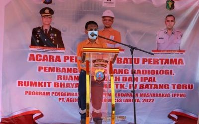 Agincourt Supports Bhayangkara Hospital New Construction to Improve Healthcare Delivery Quality in South Tapanuli