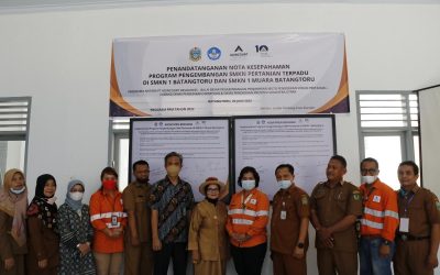 Agincourt Collaborates with Educational Centre Launches Agricultural Vocational High Schools in South Tapanuli, the First in North Sumatra Agincourt Collaborates with Educational Centre