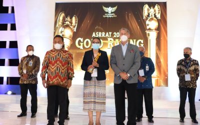 Gold Rank the 17th Asia Sustainability Reporting Rating (ASRRAT) 2021