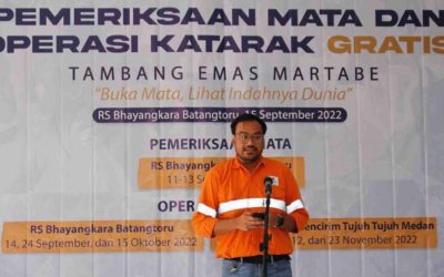 ​​CSR Bidang Kesehatan, Operasi Katarak PT Agincourt Resources