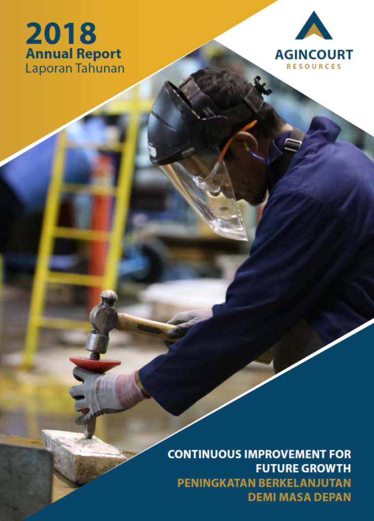 Annual Report 2018 Agincourt Resources