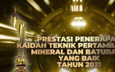 Utama Award from the Indonesian Ministry of Energy and Mineral Resources (ESDM) in the Aspect of Environmental Management of Mineral and Coal Mining