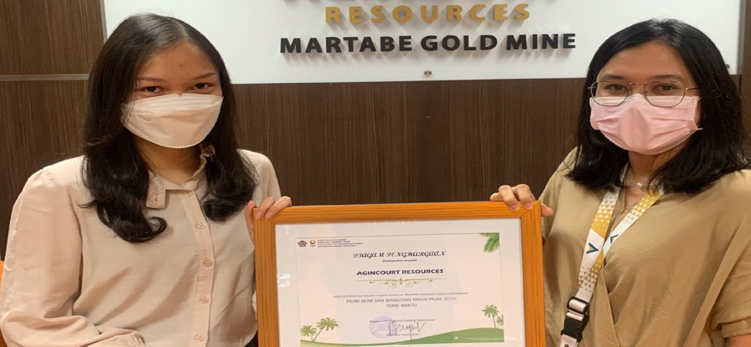 Tax Compliance Award from the Directorate General of Taxes