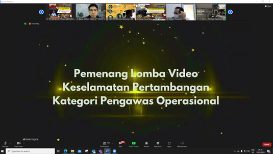 2nd Place in the Mining Safety Video Competition