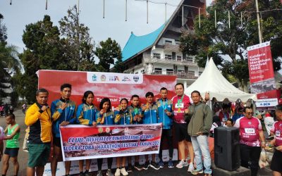 Jaya Atletik Club Running Athlete Returns to the Podium at the Caldera Toba Marathon Festival 2022 