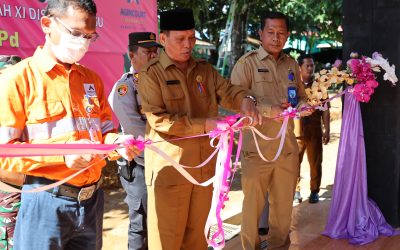 Consistently Improving the Quality of Education, Agincourt Resources Hands Over the Open Hall of SMAN 1 Batangtoru