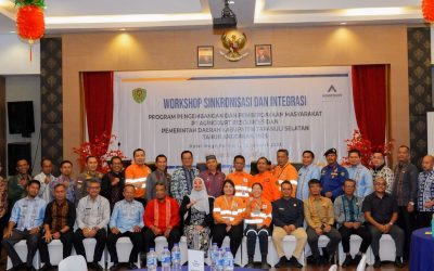 Agincourt Resources Synchronize and Integrate the PPM Program with the Community and Government of South Tapanuli Regency