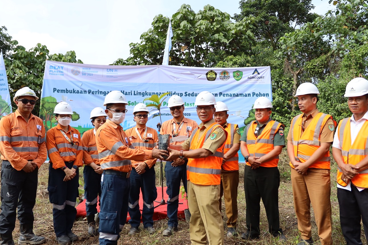 The World Environment Day, Agincourt Resources Increases Plastic Waste Recycle