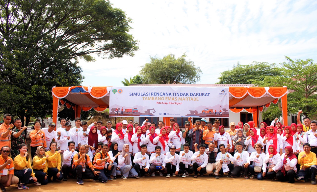 Rangkul Masyarakat, Agincourt Resources Terus Perkuat Kesiapsiagaan Bersama Hadapi Bencana