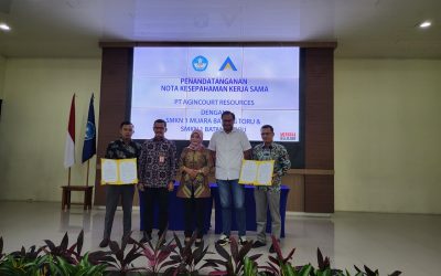 IMPROVING the Quality of Agricultural Vocational Education, Agincourt Resources Signed Cooperation Agreement with BBPPMPV of Agriculture