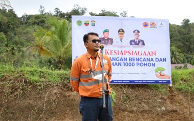 In Commemoration of the Indonesian Tree Planting Day,Agincourt Resources Plants 1,000 Tree Seedlings on the Garoga River Bank