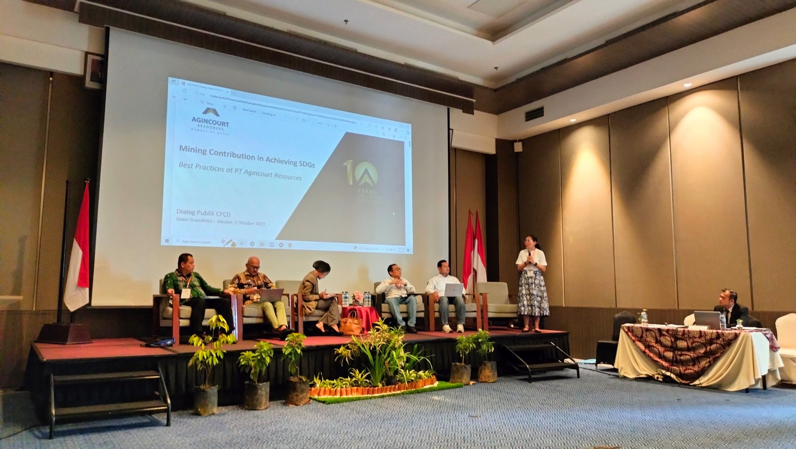 Agincourt Resources Participates in CFCD Public Dialogue, Reinforces Pledge to SDG Implementation