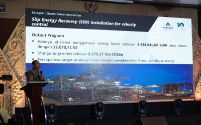 Gold Award for Power Innovation at Eco-tech Pioneer Sustainability Awards (EPSA) 2023 – Slip Energy Recovery (SER Installation for Velocity Control