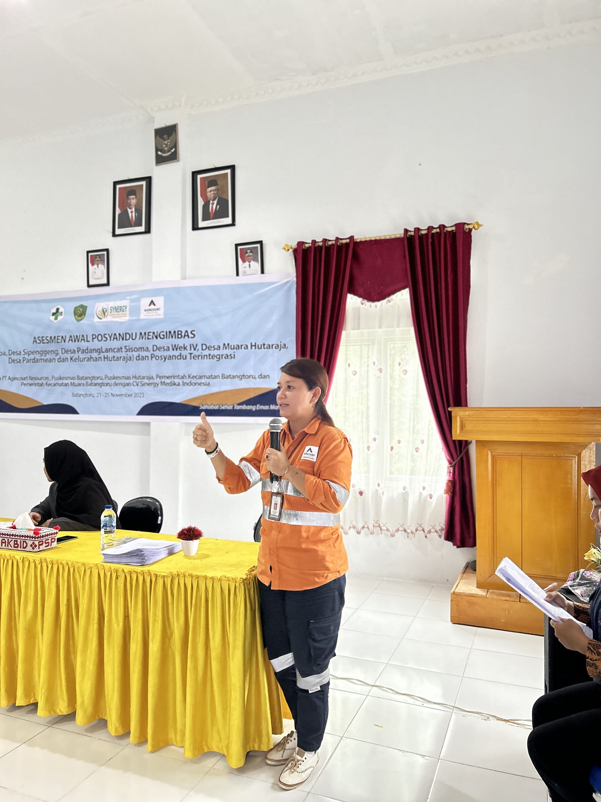 Agincourt Resources Facilitated Comprehensive Posyandu Mengimbas Assessments and Integrated Posyandu Training 