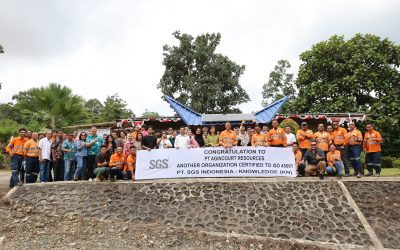 The International Organization for Standardization (ISO) 45001:2018 certificate for Occupational Health and Safety