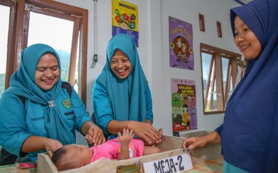 PTAR Supports the Posyandu Revitalization Program to Create Integrated Posyandu