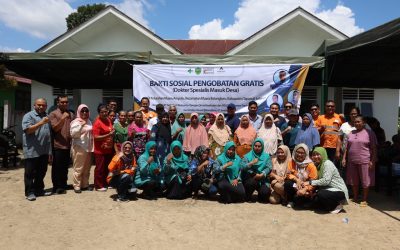 160 Residents of Muara Batangtoru Received Specialized Doctor Services