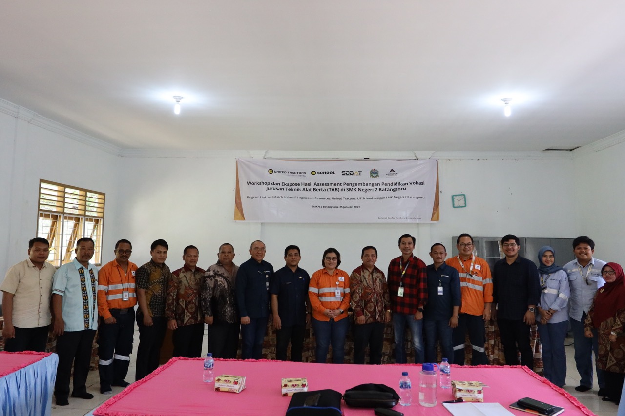 Agincourt Resources Facilitated Vocational Education Development Assessment Results at SMK Negeri 2 Batangtoru  