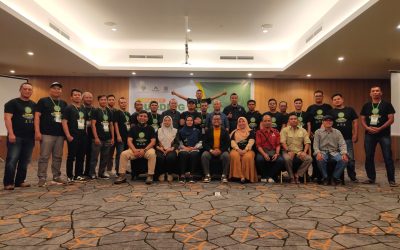 Integrated Team Monitoring the Quality of Martabe Gold Mine’s Processed Water Received Public Speaking Training