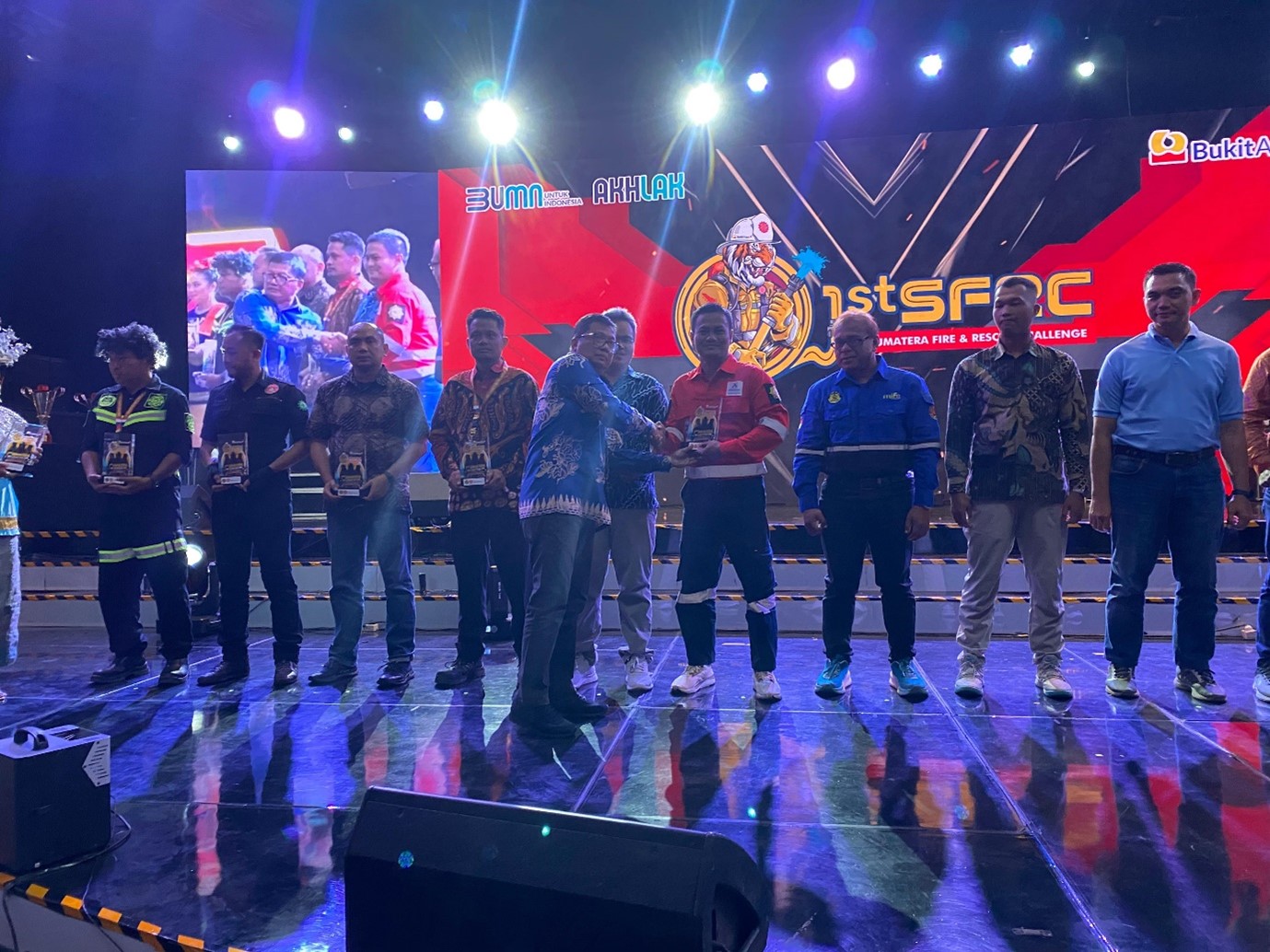 1st Runner-up in the Water Rescue competition