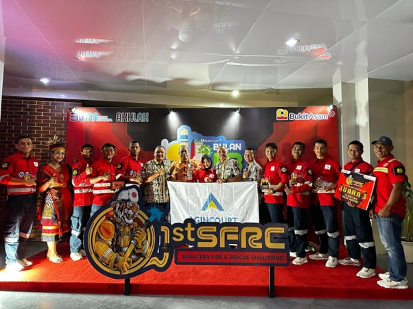 2nd Runner-up in the Fireghter Combat Challenge competition.