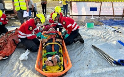 2nd Runner-up in the Road Accident Rescue competition