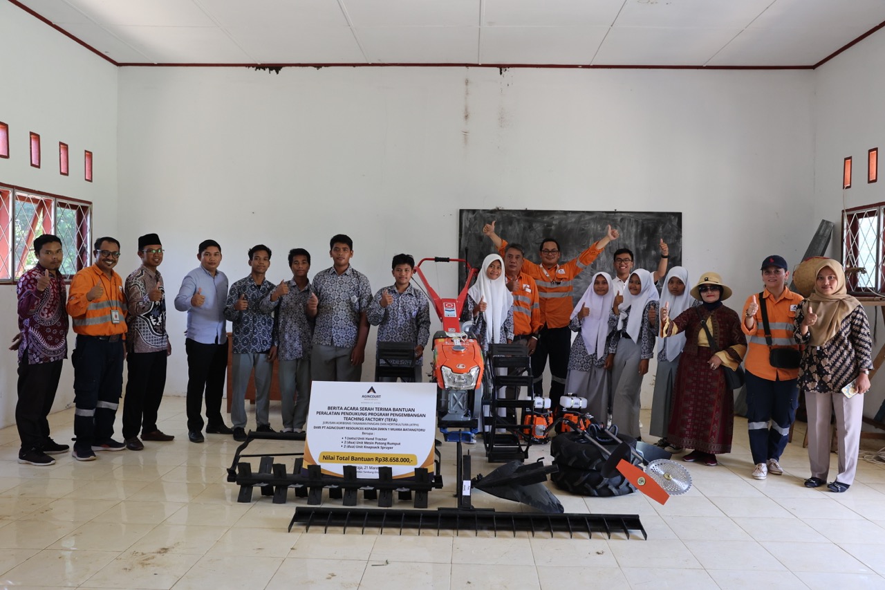 Enhancing the Teaching Factory Program Agincourt Resources Provided Agricultural Equipment Support