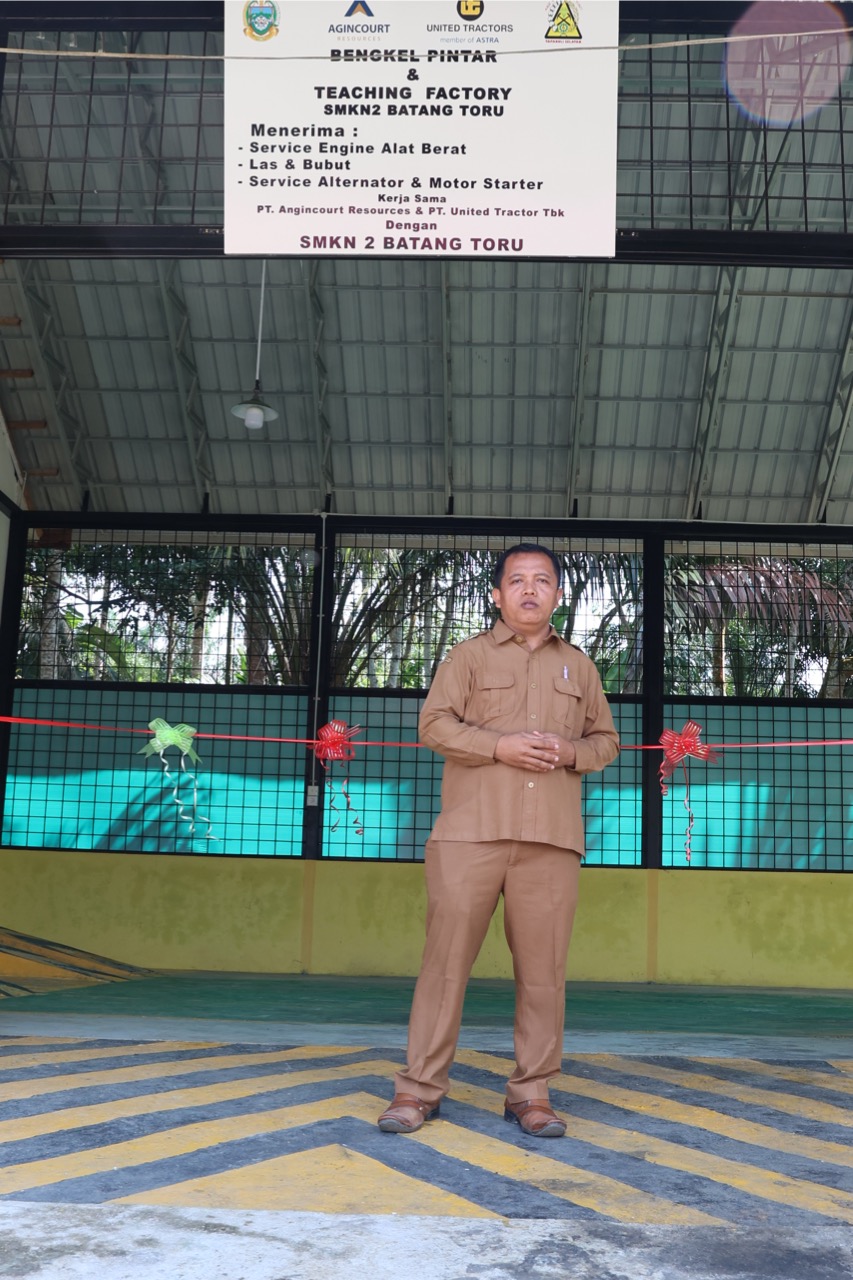 SMK Negeri 2 Batangtoru Advances with Bengkel Pintar and New Road Access Content 1