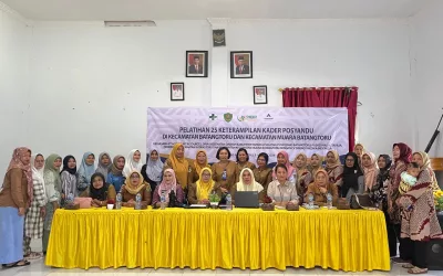 Batangtoru and Muara Batangtoru Posyandu Cadres Received 25 Skills Training 