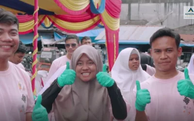 Perayaan Hari Peduli Sampah Nasional 2023 PT Agincourt Resources