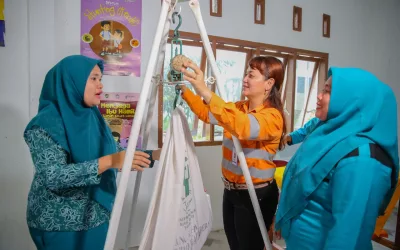 Improving Maternal and Child Health, Agincourt Resources Initiated Posyandu Revitalization in South Tapanuli