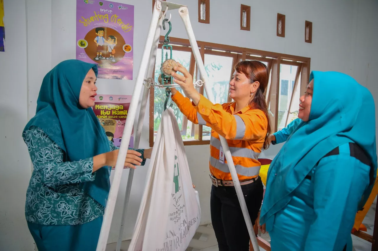 Improving Maternal and Child Health, Agincourt Resources Initiated Posyandu Revitalization in South Tapanuli