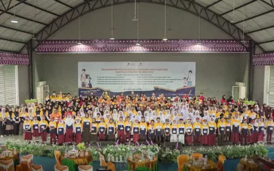 494 Students in South Tapanuli and Padangsidimpuan Awarded Martabe Prestasi Scholarships Worth a Total of IDR4.3 Billion