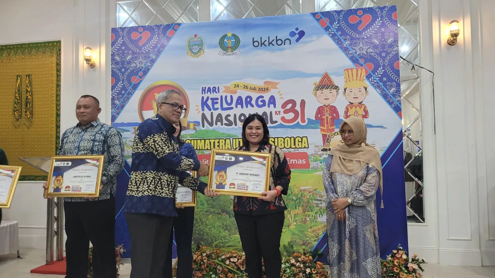 Agincourt Resources Received BKKBN Award for Dedication in Reducing Stunting