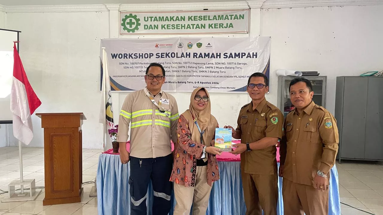 A Healthy Environment, a Smart Generation: 10 Schools in Batang Toru Aim for Adiwiyata Award