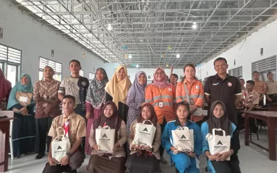 Students of SMK Negeri 1 Batang Toru Learn Fire Prevention and Control