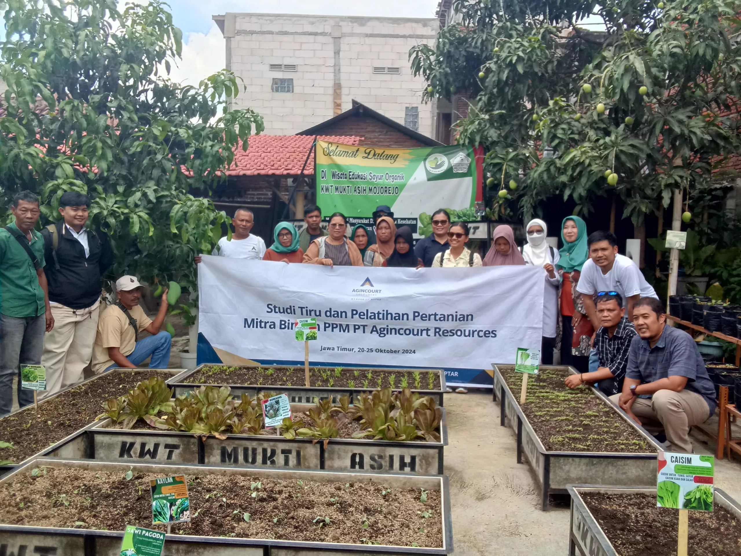 Batang Toru and Muara Batang Toru Farmers Increase Capacity Through Benchmarking