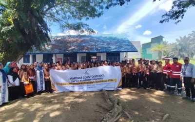 Ready to Be Rescuers! Students of SMP Negeri 1 Muara Batang Toru Receive First Aid Training from Agincourt Resources 