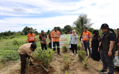 SMK Negeri 1 Muara Batang Toru’s First Rhizome Cultivation Harvest