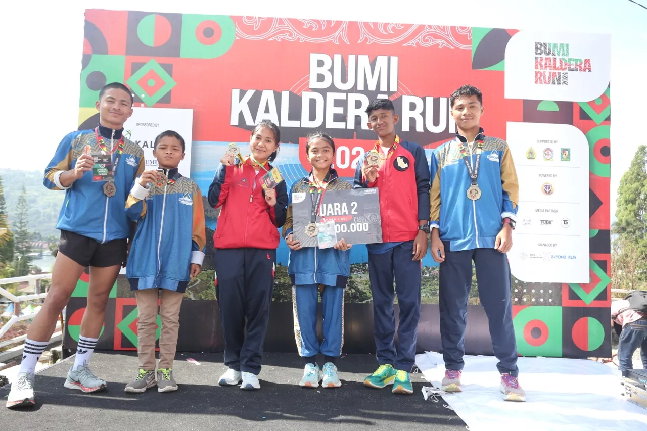 Prestasi Membanggakan! Enam Atlet Binaan Agincourt Resources Unjuk Gigi di Bumi Kaldera Run 2024 
