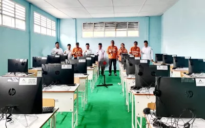Supporting Digitalization, Agincourt Resources Donates 40 Computers to MTsN 3 Tapanuli Selatan  