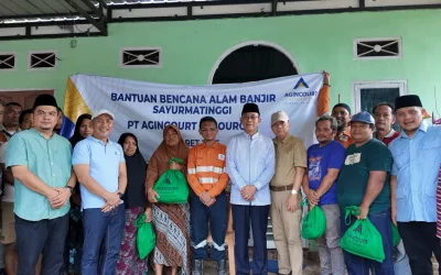 Agincourt Resources Provides Aid to 2,500 Flood-Affected Families in South Tapanuli and Padangsidimpuan