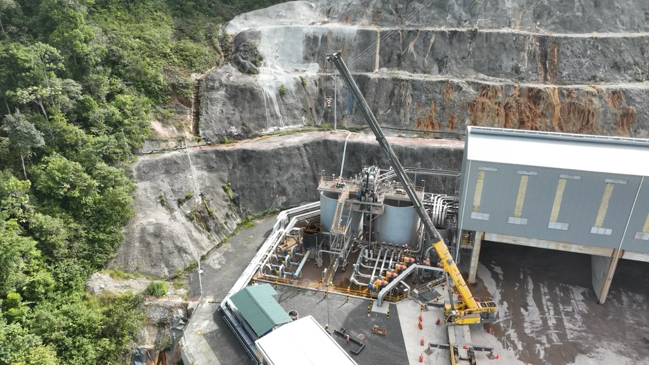 For context, tailings are the residual by-products of the gold extraction process, which were previously deposited in a wet state into the Tailing Storage Facility (TSF)