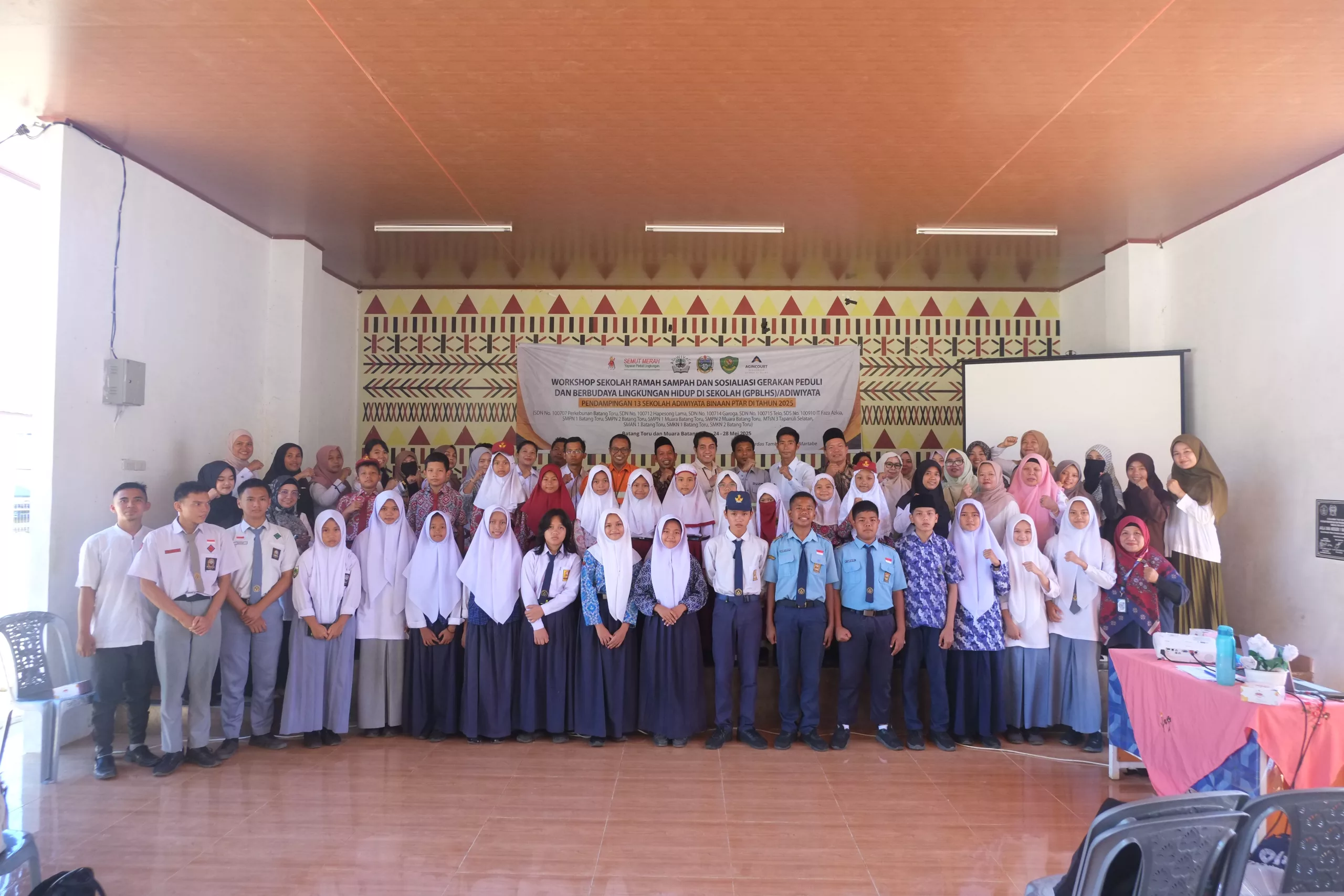 Wujudkan Sekolah Bersih dan Hijau, 13 Sekolah Binaan Ikuti Workshop Sekolah Ramah Sampah