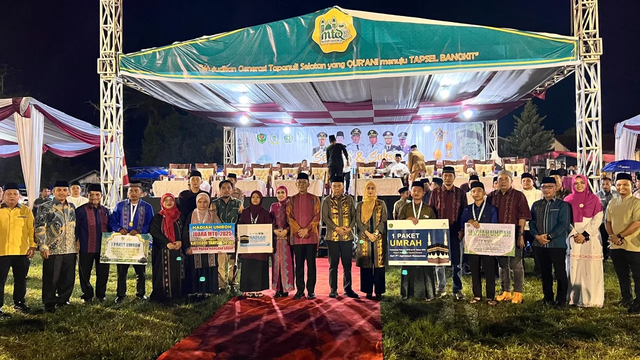 The village of Sipagimbar, located in Saipar Dolok Hole Subdistrict, was the vibrant host of the 57th Musabaqah Tilawatil Qur’an (MTQ)