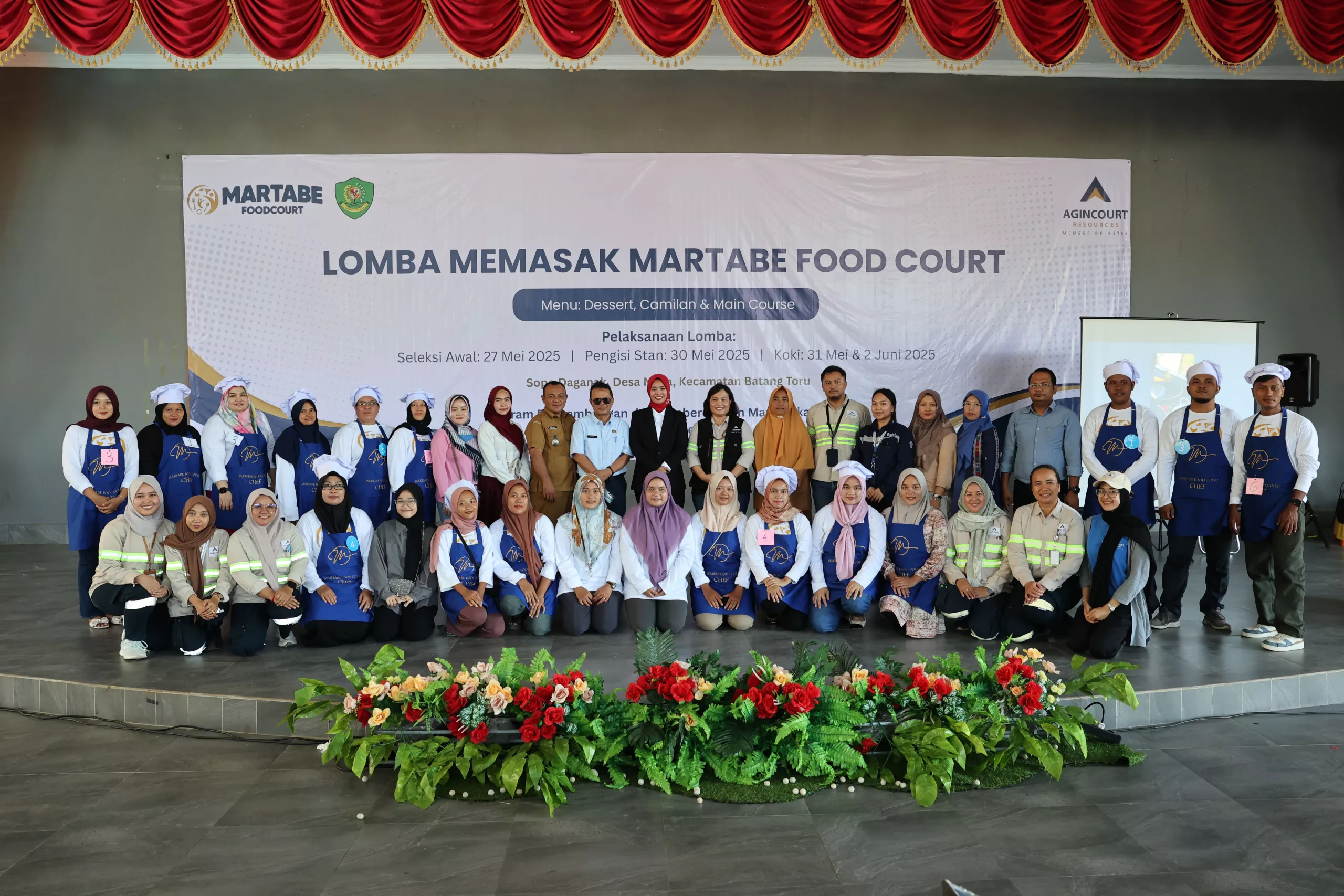 Martabe Food Court 2025 Culinary Competition: When Flavors Open the Door to New Economic Opportunities